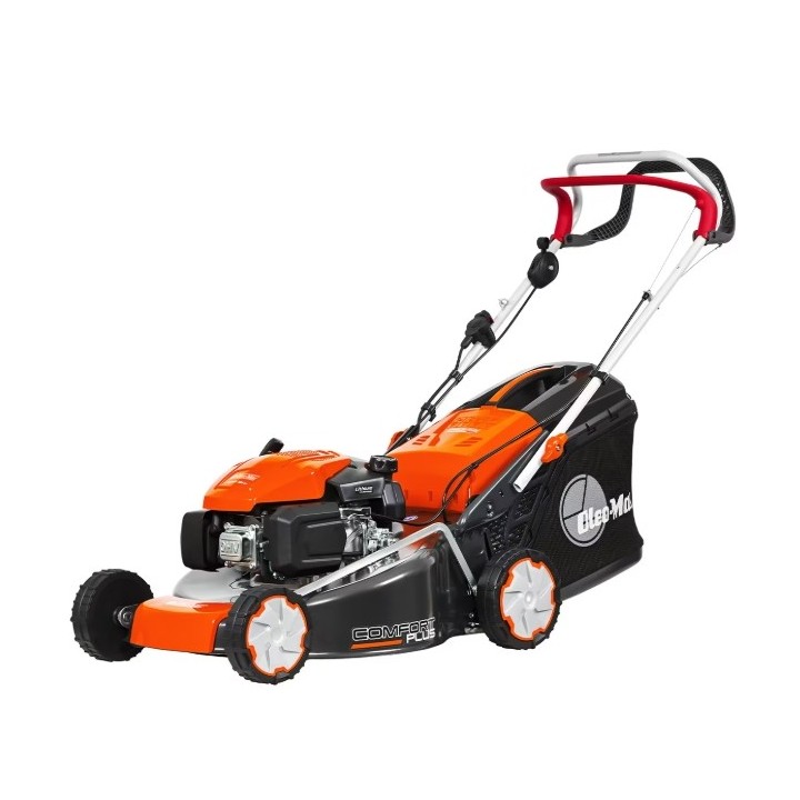 OLEOMAC G53TKE COMFORT PLUS 166 cc self-propelled petrol lawnmower, cutting width 51 cm | Newgardenmac.com