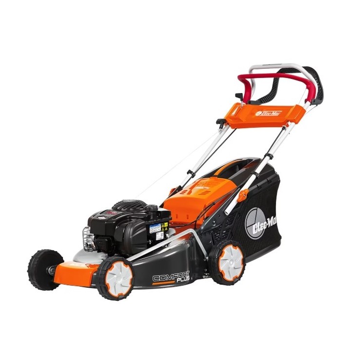 Tondeuse à gazon autotractée à essence OLEOMAC G53TBX COMFORT PLUS 150 cm3, largeur de coupe 51 cm | Newgardenmac.com