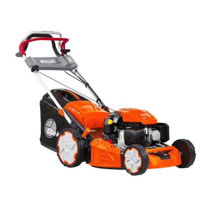 Cortacésped autopropulsado de gasolina OLEOMAC G53VK ALLROAD PLUS 4 de 196 cc, ancho de corte de 51 cm. | Newgardenmac.com