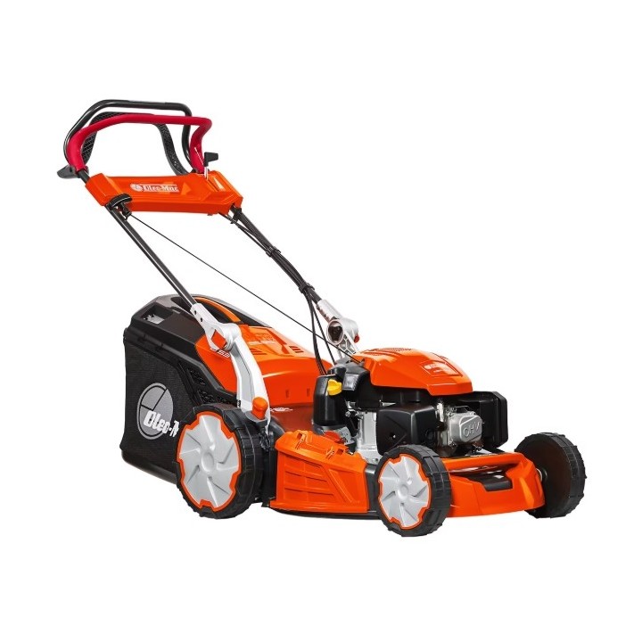 Cortacésped autopropulsado de gasolina OLEOMAC G53TK ALLROAD FLEX 4 de 196 cc, ancho de corte de 51 cm. | Newgardenmac.com