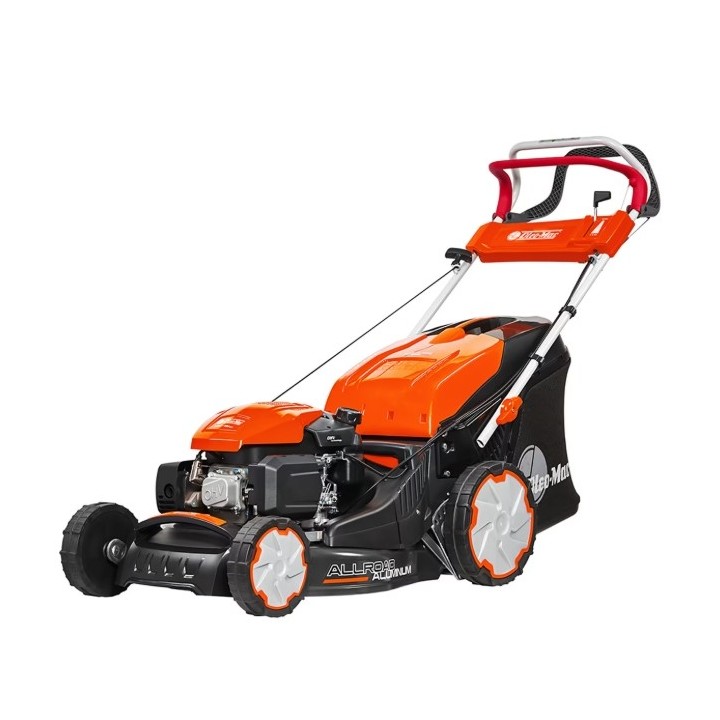 OLEOMAC MAX48TK ALLROAD ALUMINIUM 166cc self-propelled petrol lawnmower, 46cm cutting width | Newgardenmac.com