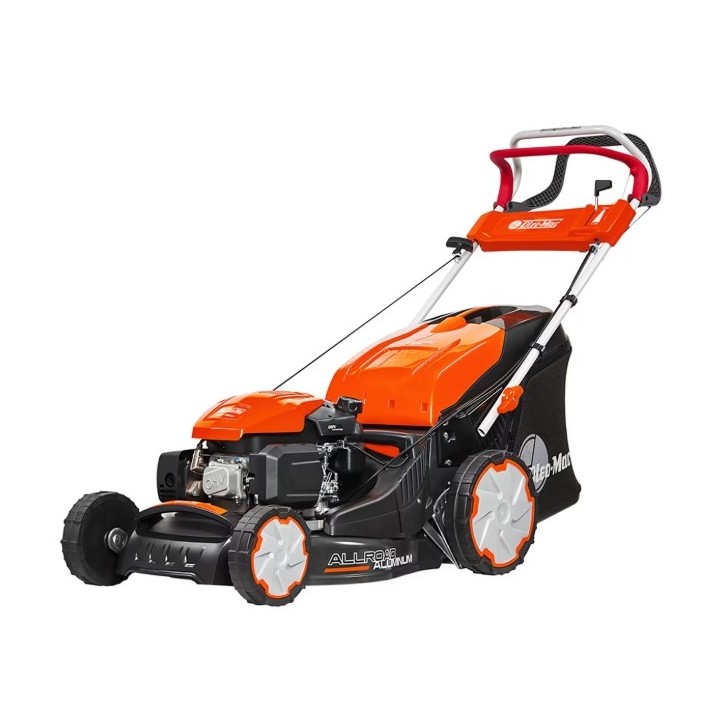Tondeuse à gazon autotractée à essence OLEOMAC MAX53TK ALLROAD ALUMINIUM 196 cm³, largeur de coupe 51 cm | Newgardenmac.com