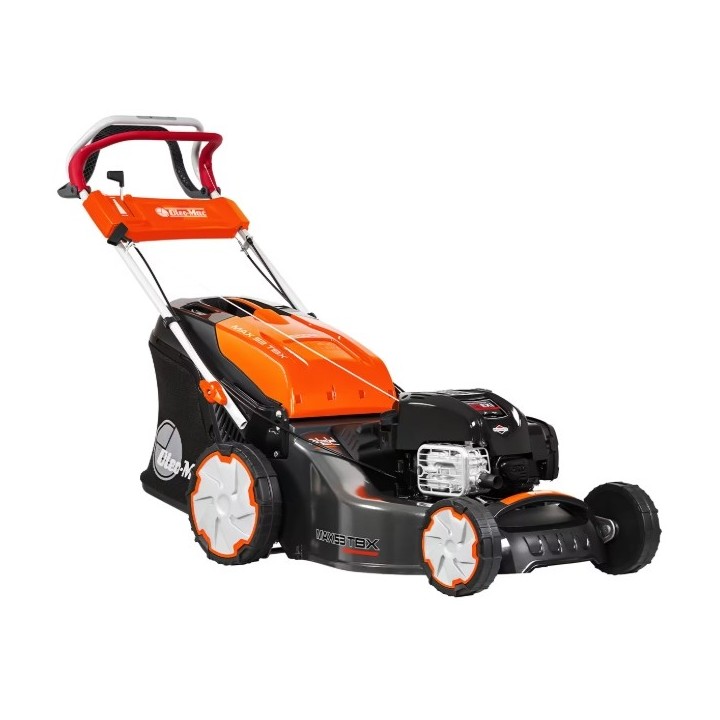 Cortacésped autopropulsado de gasolina OLEOMAC MAX53TBX ALLROAD ALUMINIUM de 163 cc, ancho de corte de 51 cm. | Newgardenmac.com