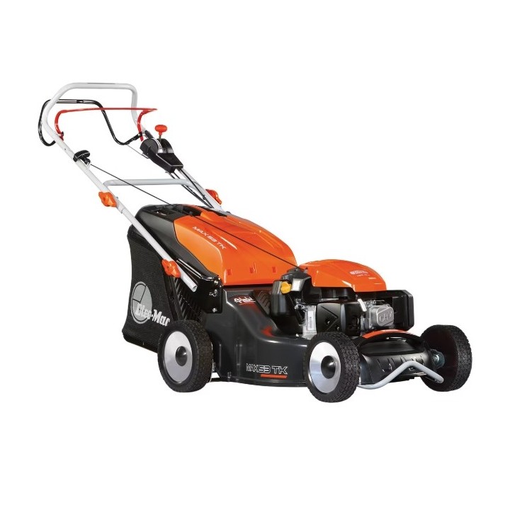 OLEOMAC MAX 53 TK ALUMINIUM PRO lawnmower 196cc cutting 51cm self-propelled collection 80L | Newgardenmac.com
