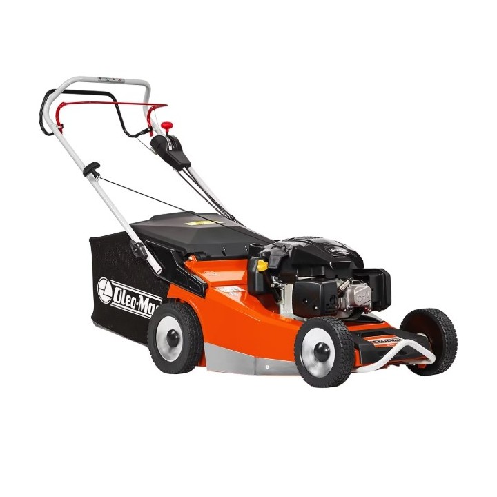 Cortacésped autopropulsado de gasolina OLEOMAC LUX55TK de 196 cc, ancho de corte de 53 cm, recogedor de hierba de 80 L. | New...