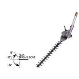 MARUYAMA MCA-EH15 20" 180° adjustable hedge trimmer set with double-comb blade | Newgardenmac.com