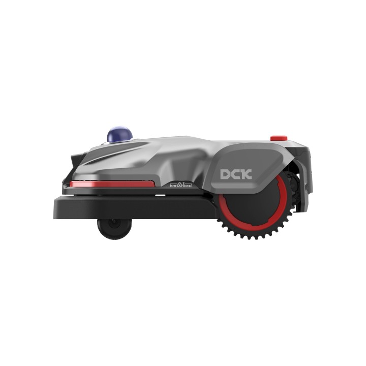 DCK KDRM220 Wi-Fi – BT-Rasenmäherroboter bis zu 2000 m2 AUTONOMER LiDAR Vision AI | Newgardenmac.com