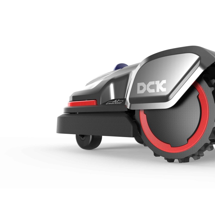 DCK KDRM220 Wi-Fi – BT-Rasenmäherroboter bis zu 2000 m2 AUTONOMER LiDAR Vision AI | Newgardenmac.com
