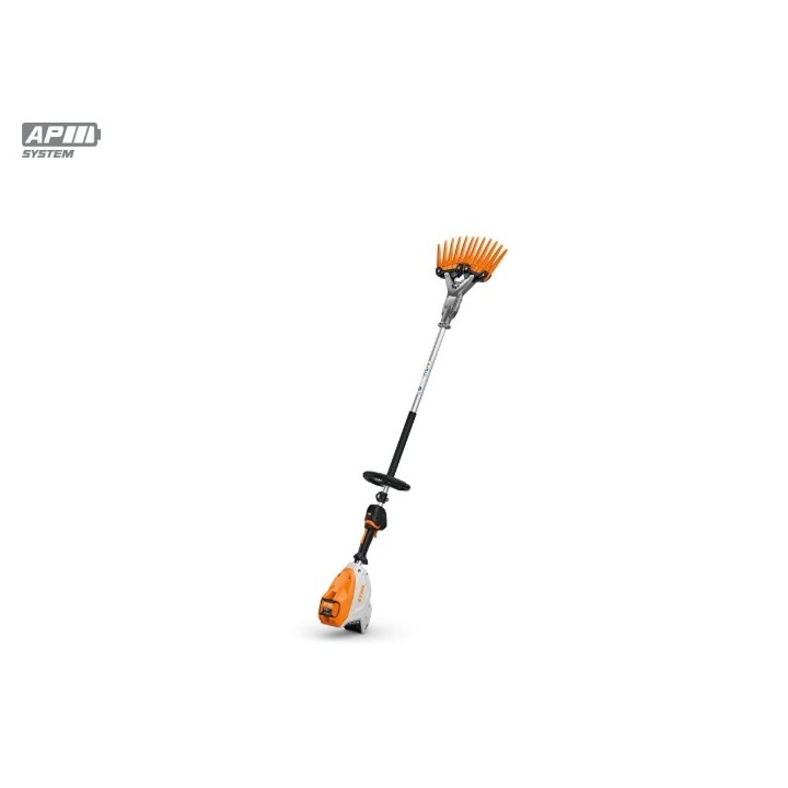 Récolteuse d'olives sans fil STIHL SBA140B 36V 179cm avec écran LED | Newgardenmac.com