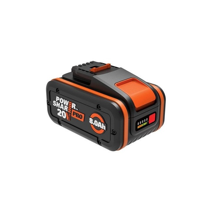 WA3648 - Batteria al litio 20 V da 8 Ah Worx | Newgardenmac.com