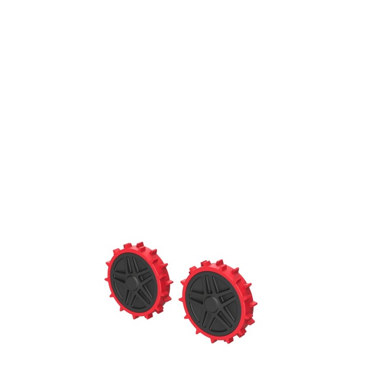 Kit de roues tout-terrain pour la tondeuse robot KRESS KR120E KR121E KA0221 d'origine | Newgardenmac.com