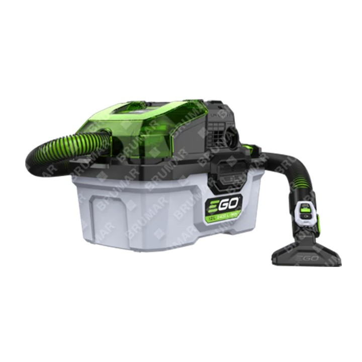 EGO WDV0300E 56V battery-powered vacuum cleaner with 12L tank and 180 m3/h power | Newgardenmac.com