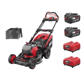 Tagliaerba trazionato SKIL 0151BA 2 batterie 4.0Ah e 2 caricabatterie inclusi | Newgardenmac.com