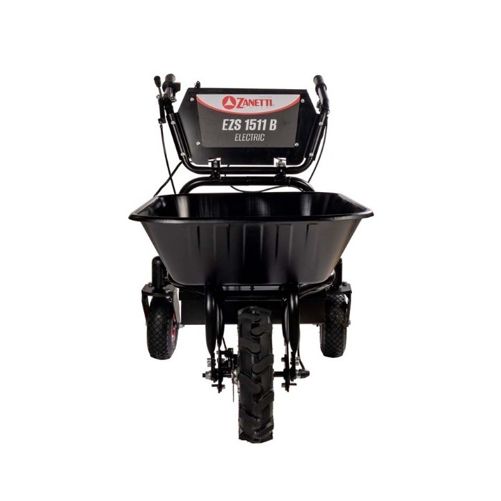 Carriola a batteria ZANETTI EZS1511B carico cassone Dumper 150Kg con display | Newgardenmac.com