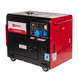 ZANETTI ZDG6500SEAV open diesel generator, single-phase, 230V, 50Hz, max 4.5 kW | Newgardenmac.com