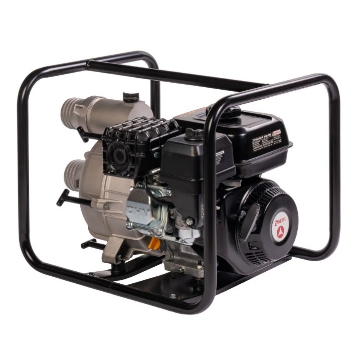 Motopompa benzina autoadescante ZANETTI ZBP80-200TA prevalenza max 25 m | Newgardenmac.com