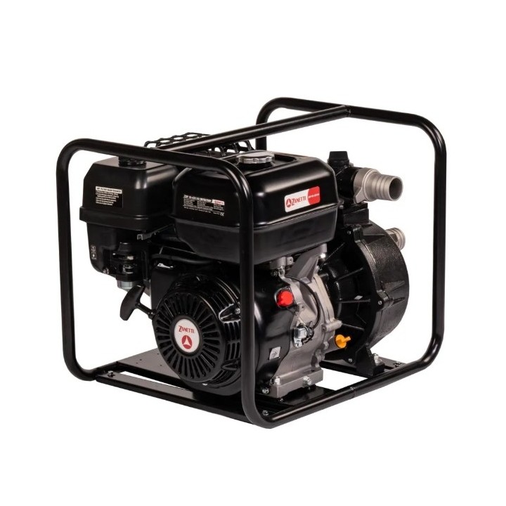 Motopompa benzina autoadescante ZANETTI ZBP50-420HA prevalenza max 85 m | Newgardenmac.com