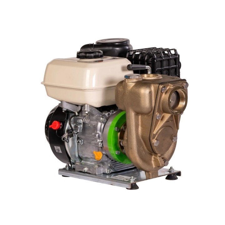 ZANETTI PB80-210AG/B self-priming petrol pump, marine bronze, max. head 28 m | Newgardenmac.com