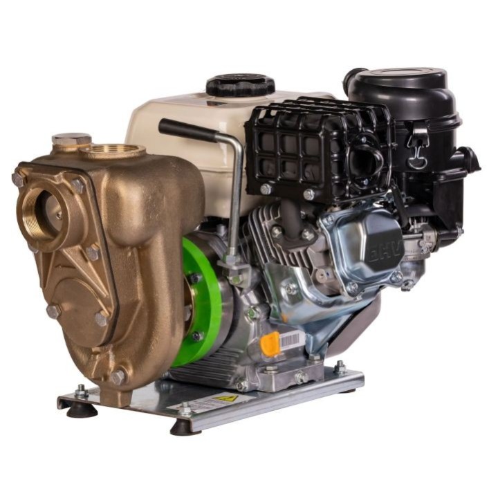 Motopompa benzina autoadescante ZANETTI PB80-210AG/B bronzo marino prevalenza max 28 m | Newgardenmac.com