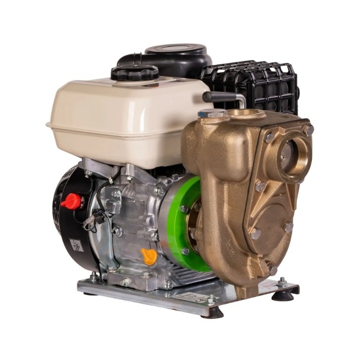 Motopompa benzina autoadescante ZANETTI PB80-210AG/B bronzo marino prevalenza max 28 m | Newgardenmac.com
