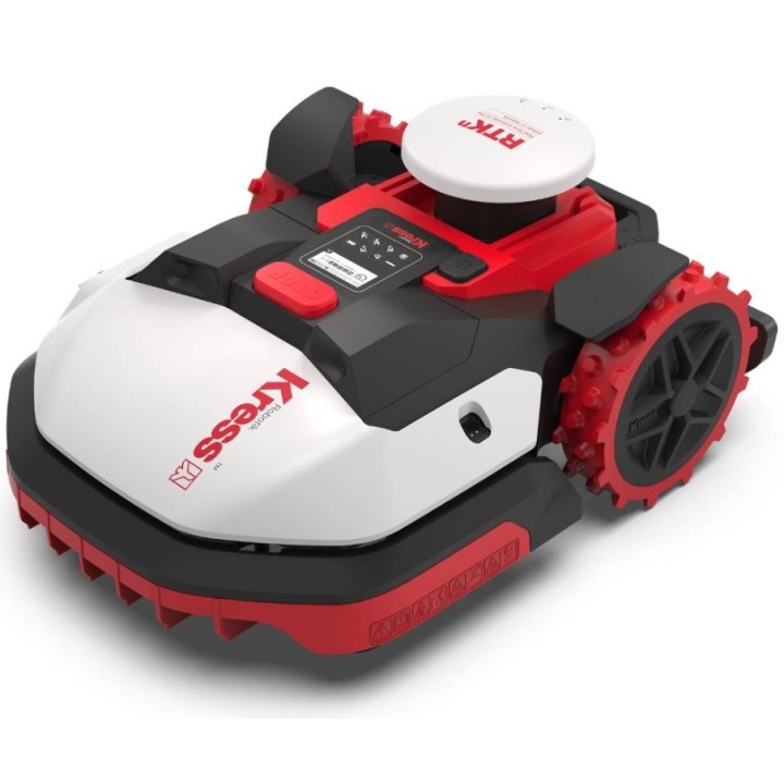 Robot lawnmower KRESS KR230E Mission Mega 8000m2 RTKn OAS OTA App - 4G | Newgardenmac.com