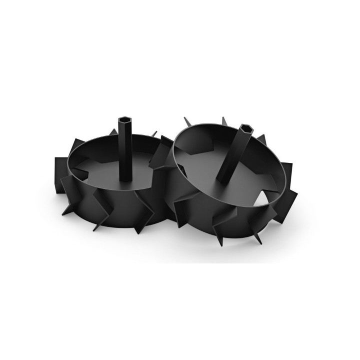 Set metal wheels AMR060 tiller models MH600 ORIGINAL STIHL 69067100922 | Newgardenmac.com