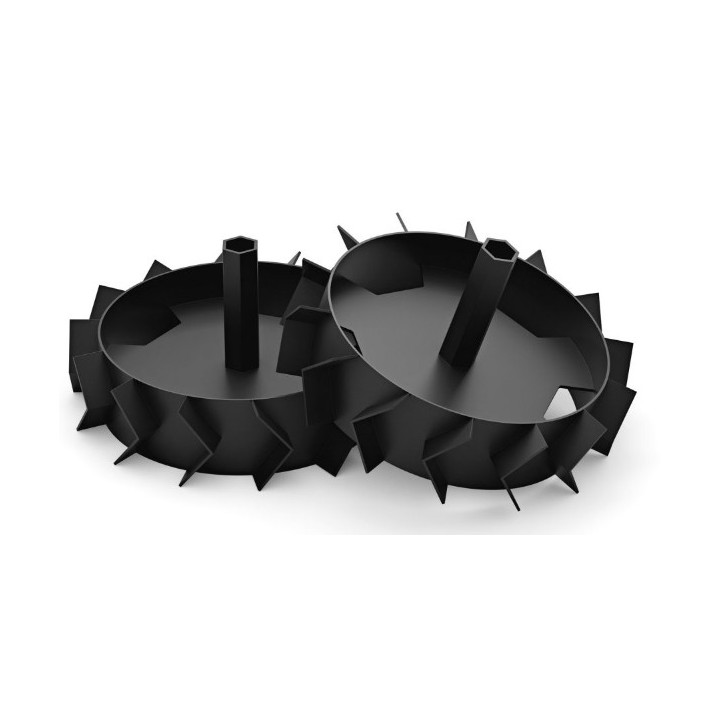 Set metal wheels AMR070 tiller models MH700 ORIGINAL STIHL 69067100924 | Newgardenmac.com