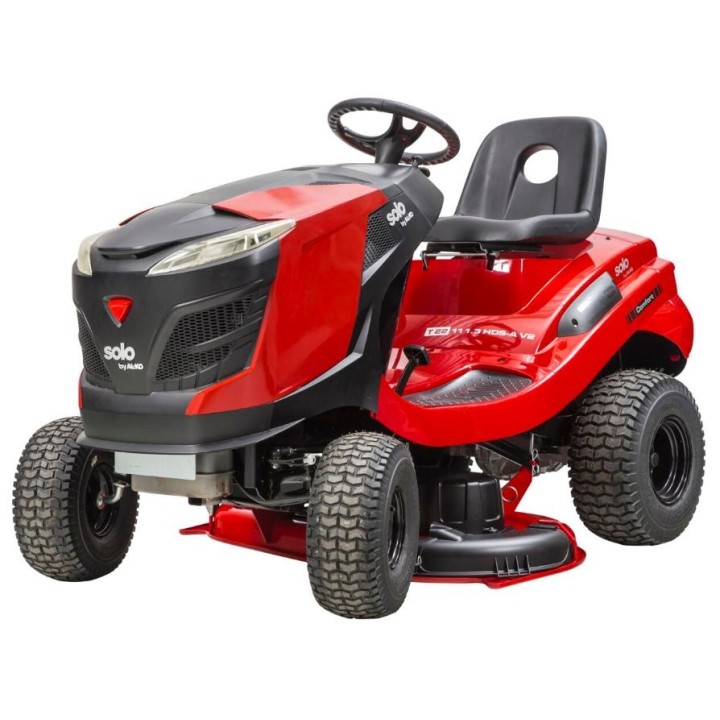 Tracteur de pelouse hydrostatique SOLO T22-111.3 HDS-A V2 708 cm3, largeur de coupe 110 cm | Newgardenmac.com
