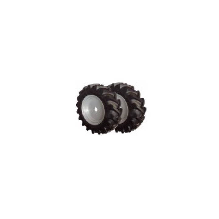 Coppia ruote gommate 5.00.10 MECCANICA BENASSI motozappatrice 97002601 | Newgardenmac.com