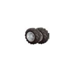 Par de ruedas de goma 16/650.8 MECCANICA BENASSI guadaña rotativa RF710 TR800 97007302 | Newgardenmac.com