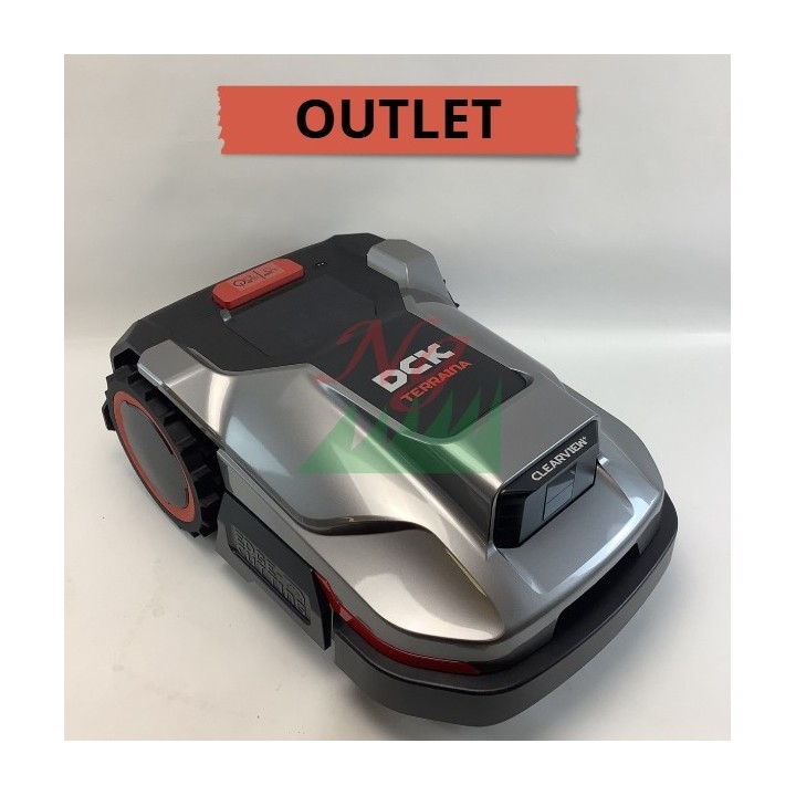 OUTLET - EXPO - Robot cortacésped autónomo DCK E800 800m2 Wi-Fi - 4G - Bluetooth LiDAR AI | Newgardenmac.com