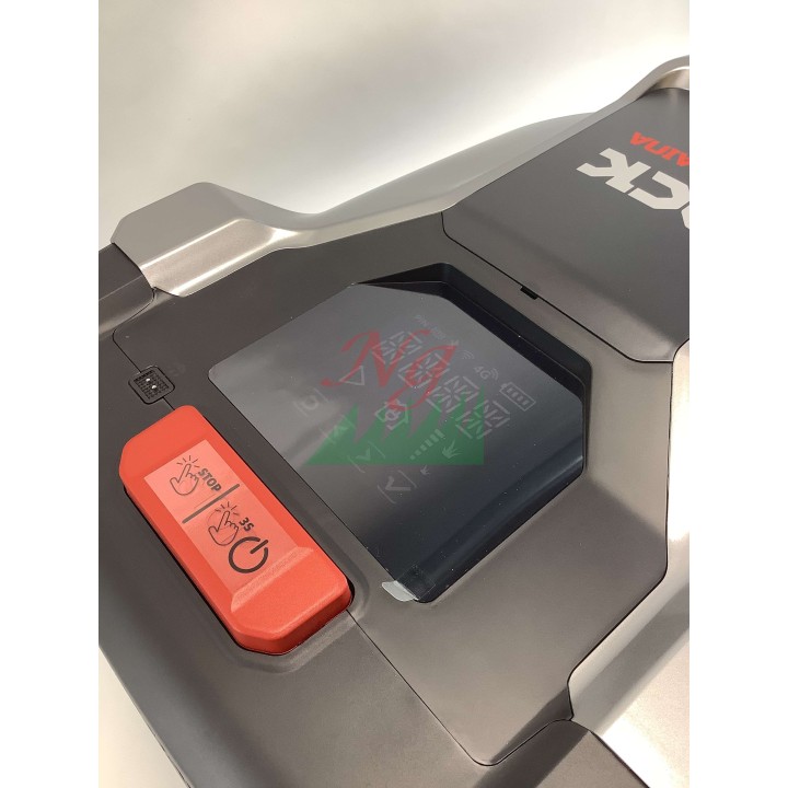 OUTLET - EXPO - Robot tagliaerba DCK E800 AUTONOMO 800mq Wi-Fi - 4G - Bluetooth LiDAR AI | Newgardenmac.com