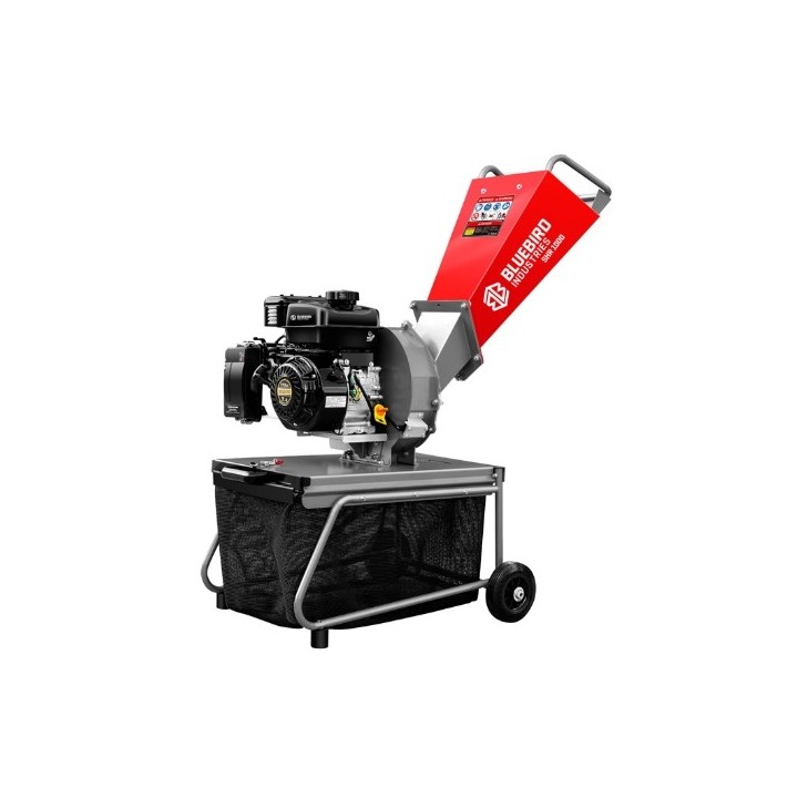Biotrituratore a scoppio BLUEBIRD SHR1000 Rato 212cc taglio 290 mm cesto 60 L | Newgardenmac.com