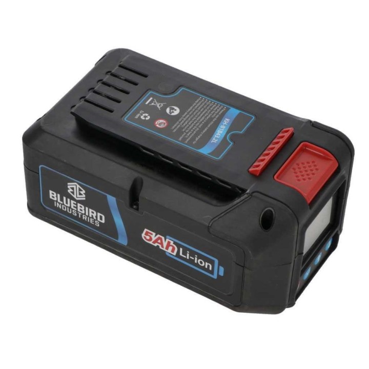 BLUEBIRD 50.4V - 5Ah lithium battery with LCD display 888300 | Newgardenmac.com