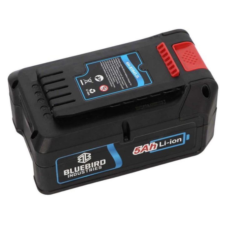 Batterie au lithium BLUEBIRD 50,4 V - 5 Ah sans écran LCD 888310 | Newgardenmac.com