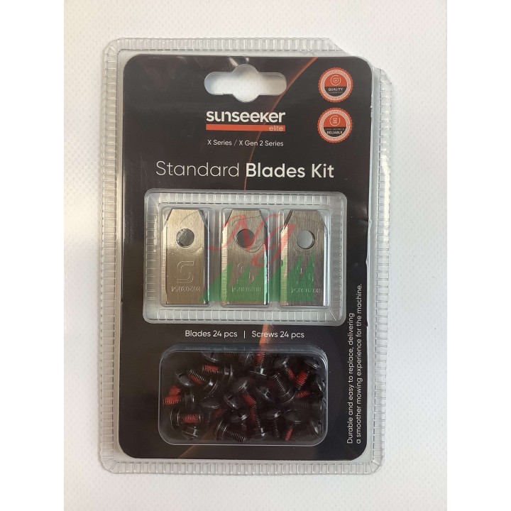 Kit de cuchillas ORIGINAL para robot cortacésped SUNSEEKER serie X - X Gen 2 16601443-01 | Newgardenmac.com