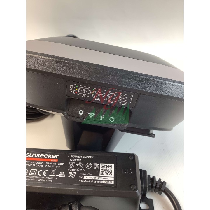 Kit d'antenne RTK pour tondeuses robotisées SUNSEEKER série X Gen 2 ORIGINAL 16601456-01 | Newgardenmac.com