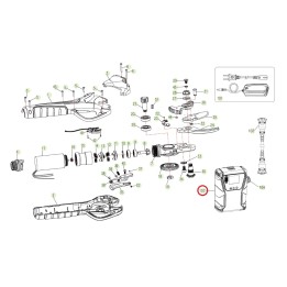 Batteria con PCB 43.2 V - 2 Ah ORIGINALE ACTIVE forbice tigercut 40 025471 | Newgardenmac.com