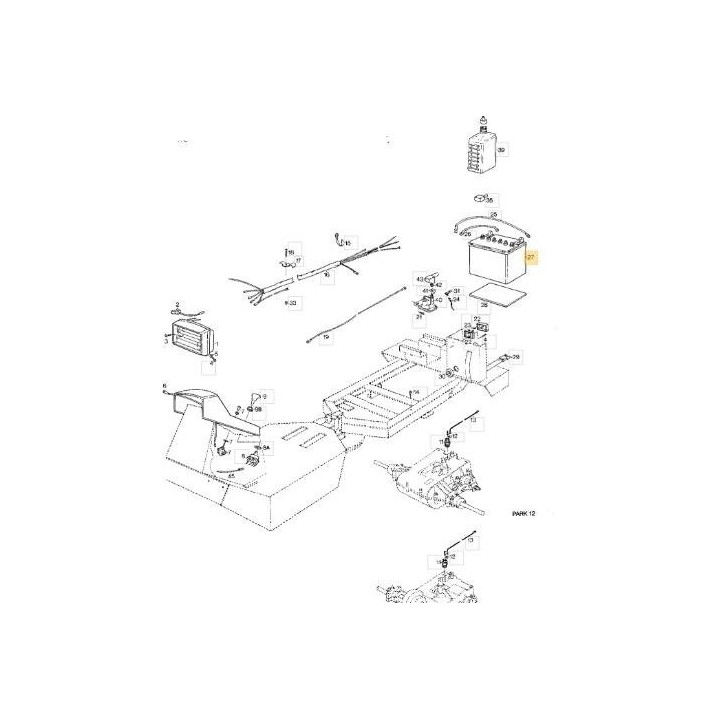 BATTERIA ORIGINALE STIGA - 1134-2892-01 | Newgardenmac.com