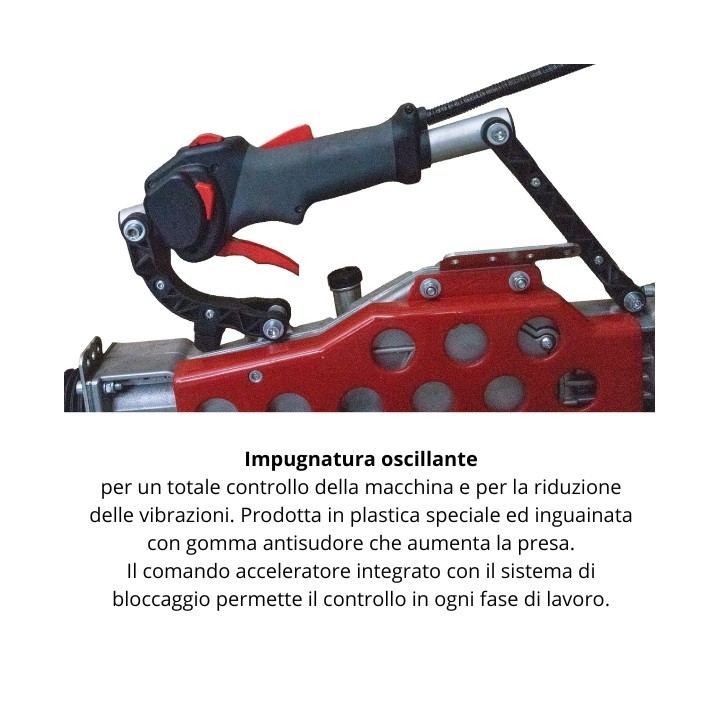 Scuotitore olive professionale ACTIVE M60 51,7cc asta 30mm lunghezza 2 - 3,2 m | Newgardenmac.com