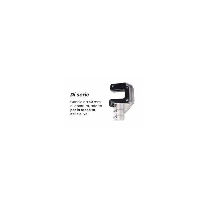 ACTIVE M60 Profi-Olivenschüttler 51,7 cm³ 30 mm Schaftlänge 2 - 3,2 m | Newgardenmac.com
