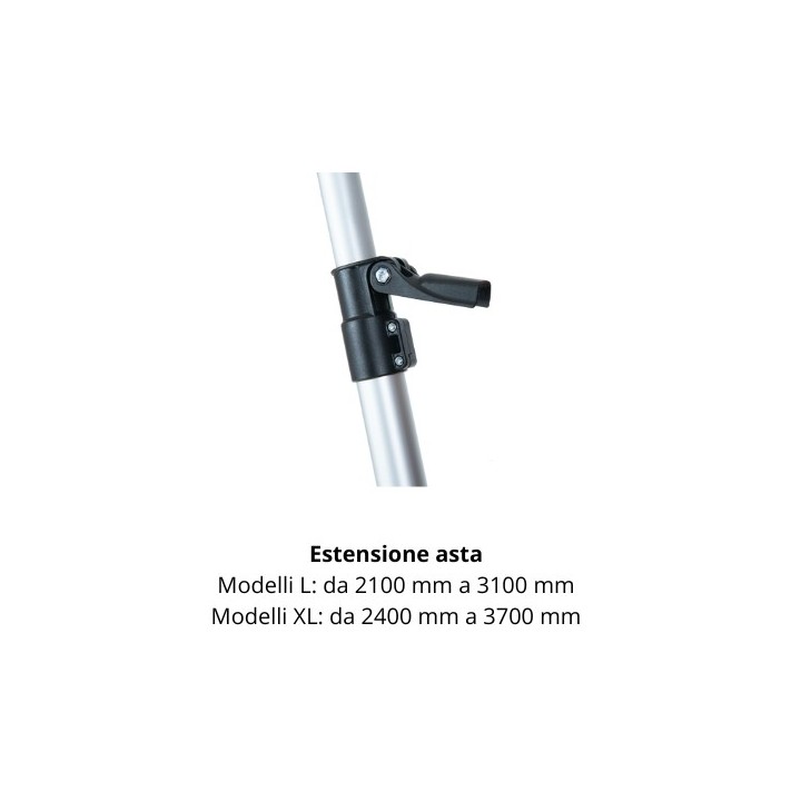 Scuotiolive a batteria ACTIVE OLIVATOR E-4800 L 48V lunghezza totale 2,1 - 3,1 m | Newgardenmac.com