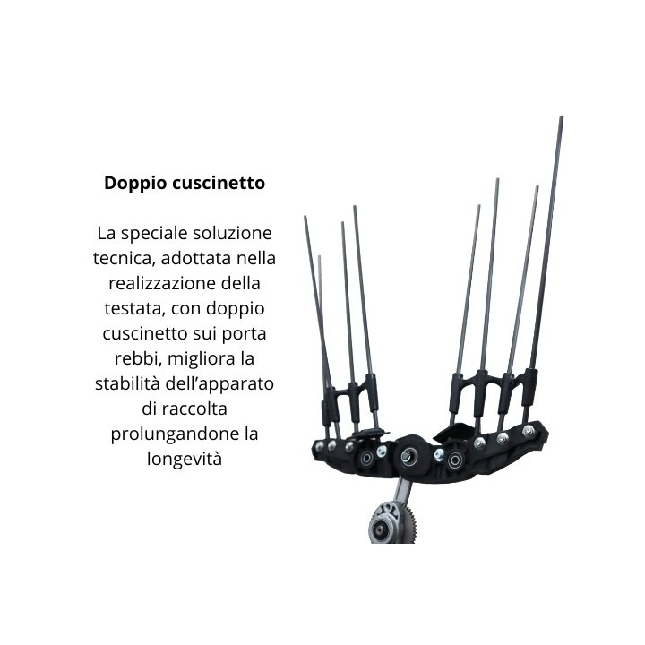 Scuotiolive a batteria ACTIVE OLIVATOR E-4800 L 48V lunghezza totale 2,1 - 3,1 m | Newgardenmac.com