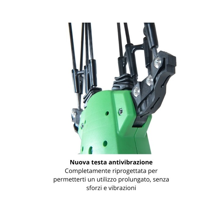 Secoueur à olives électrique ACTIVE OLIVATOR E-4800 L 48V, longueur totale 2,1 - 3,1 m | Newgardenmac.com