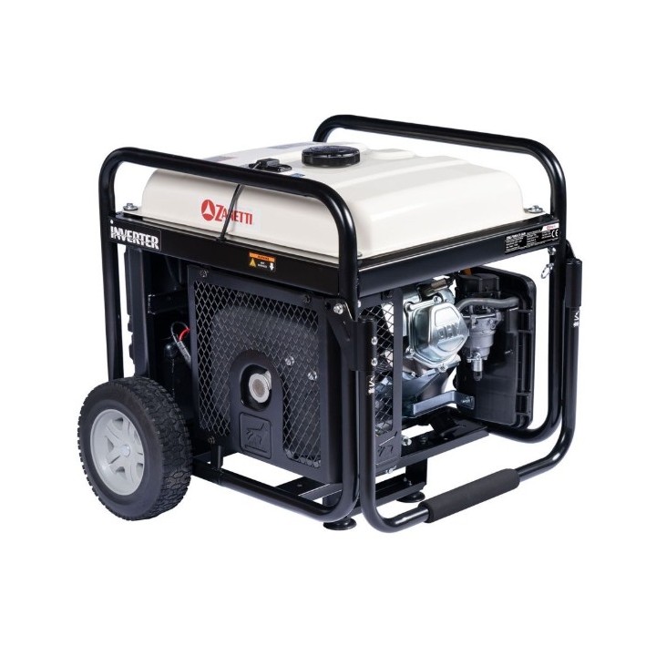 Generador de gasolina monofásico ZANETTI ZBG7500iCE-SUN de 230 V y 7,5 kW de potencia máxima. | Newgardenmac.com