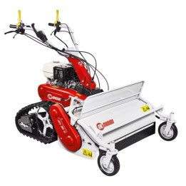 Trituradora profesional sobre orugas NIBBI NTS80TR con motor GX390 y 4 velocidades. | Newgardenmac.com