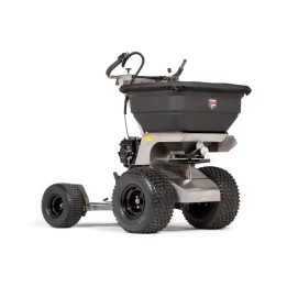 Professional fertilizer spreader STAND-ON FERRIS FS1200 169cc capacity 90 kg 5000 m2 | Newgardenmac.com