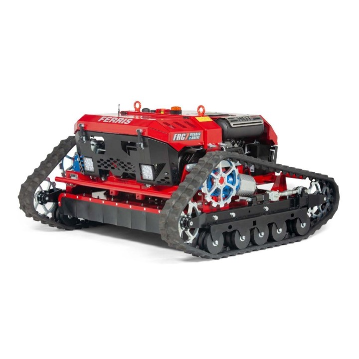 FERRIS FRC7 627cc funkgesteuerter Raupen-Rasenmäherroboter, 115 cm Schnittbreite, 8 Messer | Newgardenmac.com