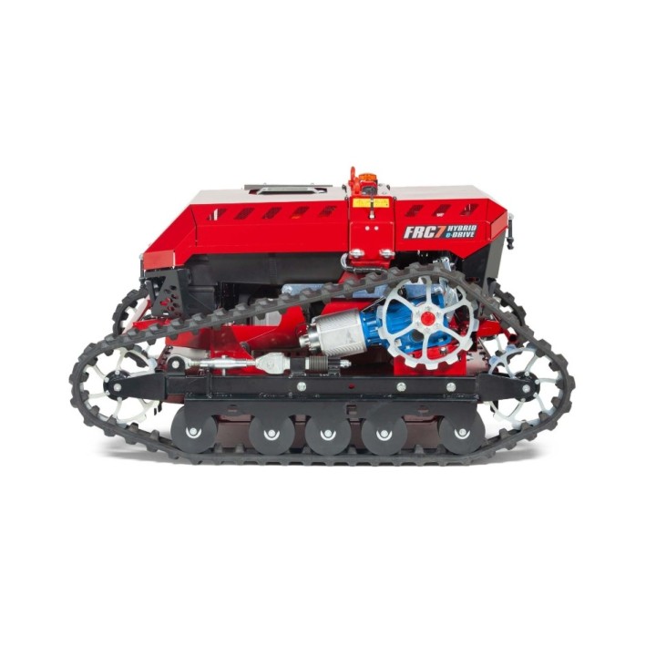 Robot cortacésped sobre orugas FERRIS FRC7 de 627 cc, con control remoto, ancho de corte de 115 cm y 8 cuchillas. | Newgarden...