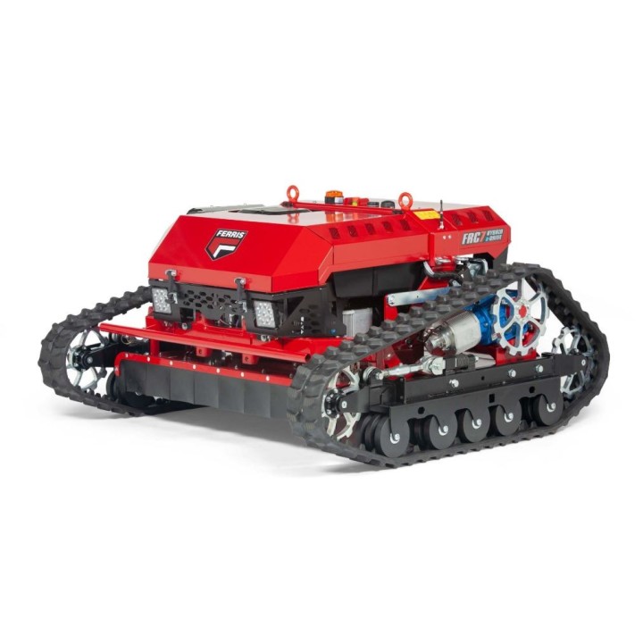 Robot cortacésped sobre orugas FERRIS FRC7 de 627 cc, con control remoto, ancho de corte de 115 cm y 8 cuchillas. | Newgarden...